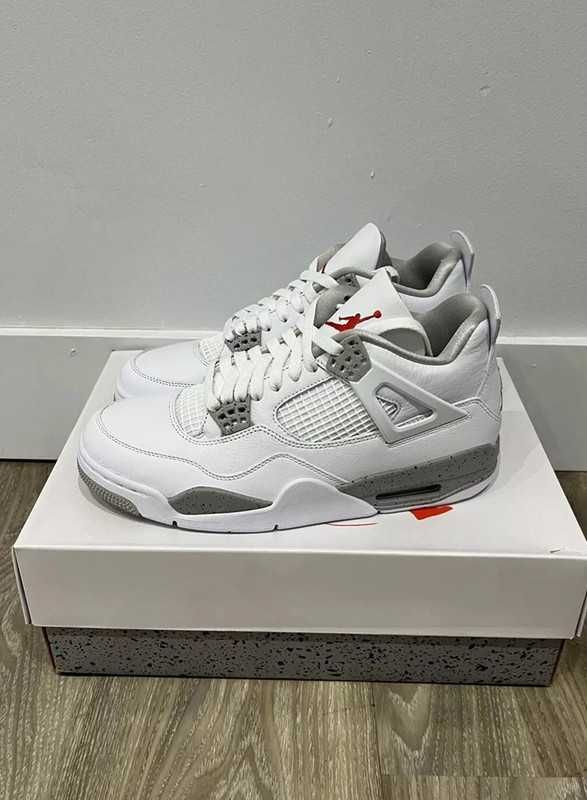 Jordan 4 Retro White Oreo EU42