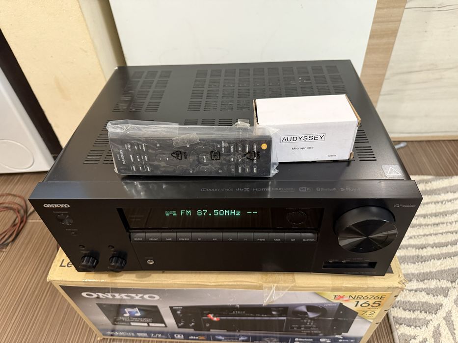 Onkyo TX-NR676e Bluetooth Wi-Fi Dolby atmos