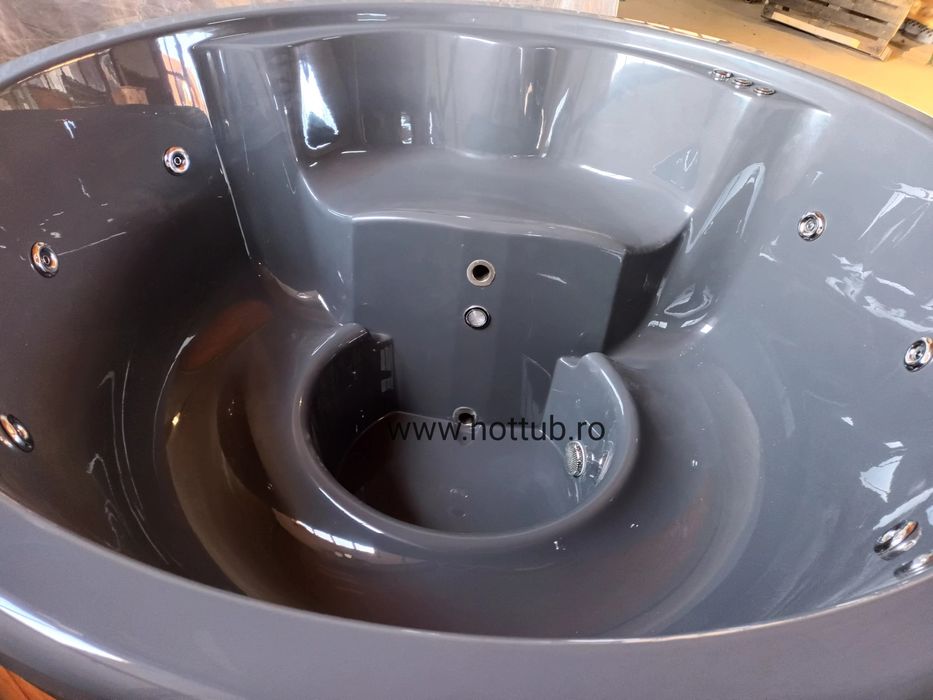 Ciubar din fibra de sticla,soba incorporata, Hidromasaj,led,SUPERPRET!