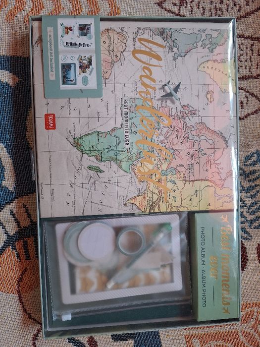 Комплект фото албум за пътешествия