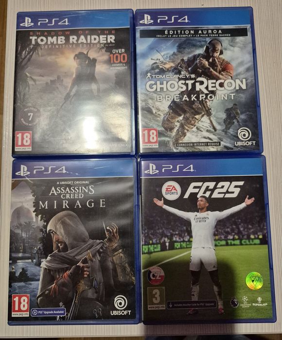 Vand Ps4 500 GB+7 jocuri