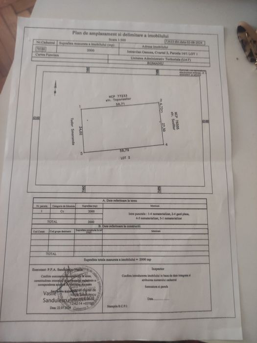 Vând teren intravilan la 15 minute de oraș!!