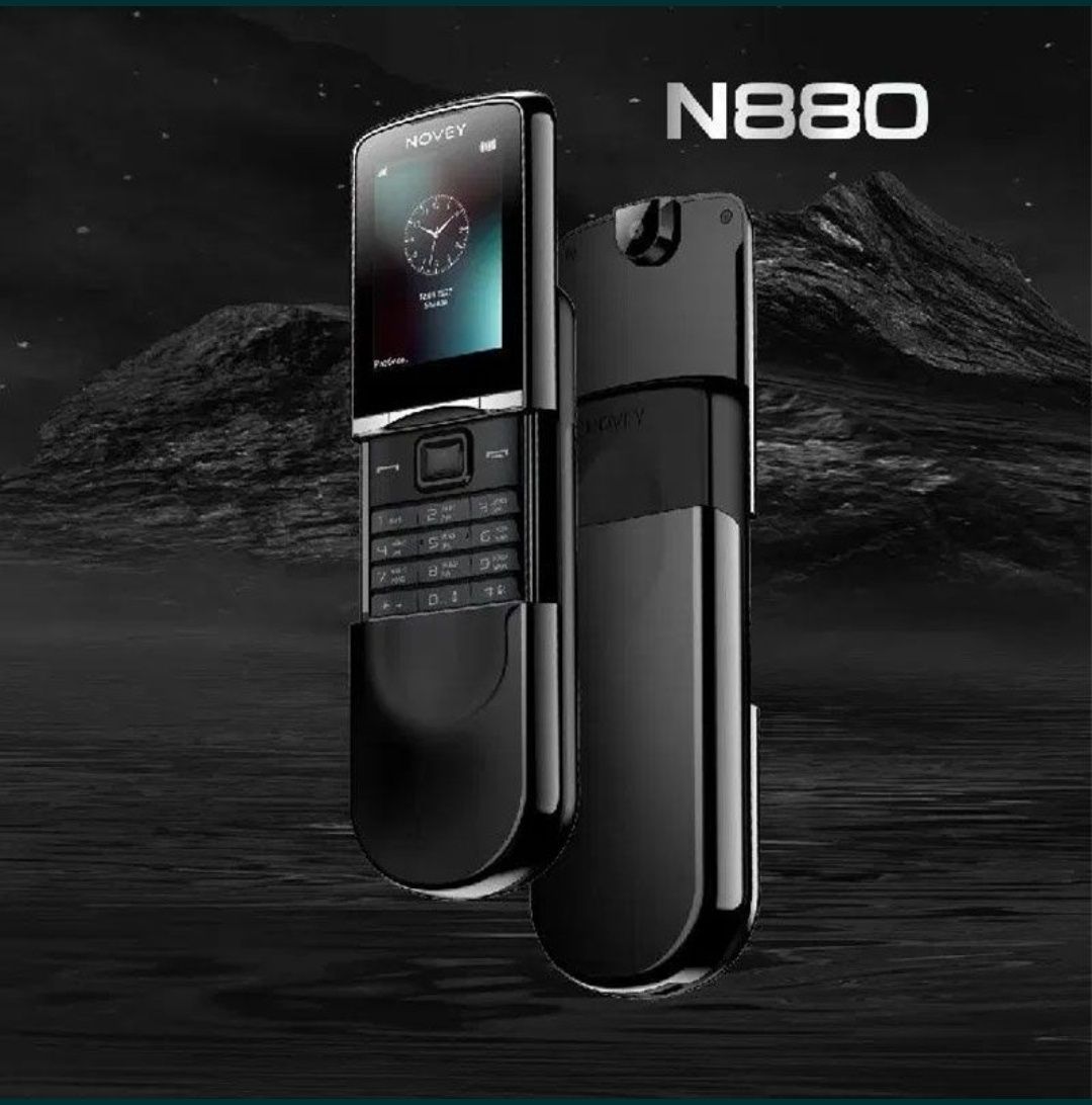Novey N880 Premium dizayn va metal koʻrpus, Uzimei/Garantiya/Dastafka