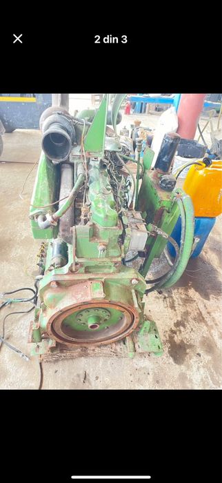 motor combină john deere