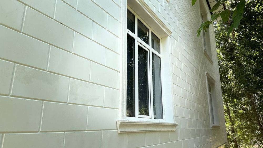 Термопанели с покрытием травертин камня/travertin termopanel