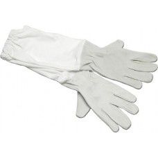 Перчатки пчеловода с нарукавником (натур.кожа) пчёлы , пчелоинвентарь