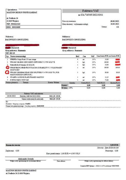 Tuning VW golf 7 R MAXTON Design