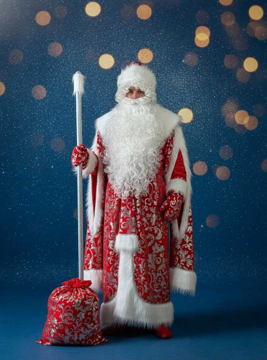 Новогодний Костюм Деда Мороза