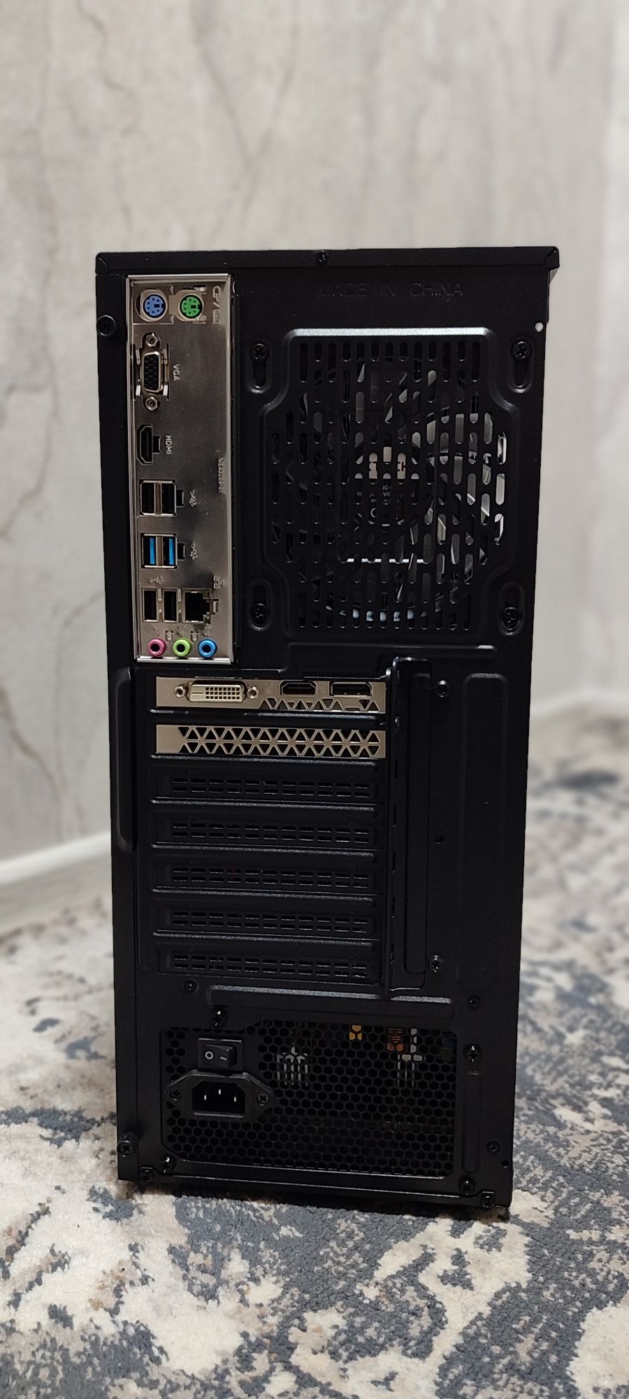 Игравой кейс i5-12400 | GTX1650 | H610 | DDR4 24GB | SSD256 | HDD 1TB