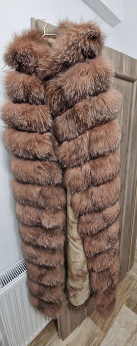 Vesta lunga Blană deosebita