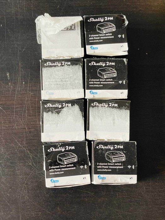 Comutator inteligent pentru rulouri Shelly Plus 2PM