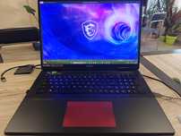 Изключително мощен геймърски лаптоп MSI Titan 18 HX A14V , в гаранция