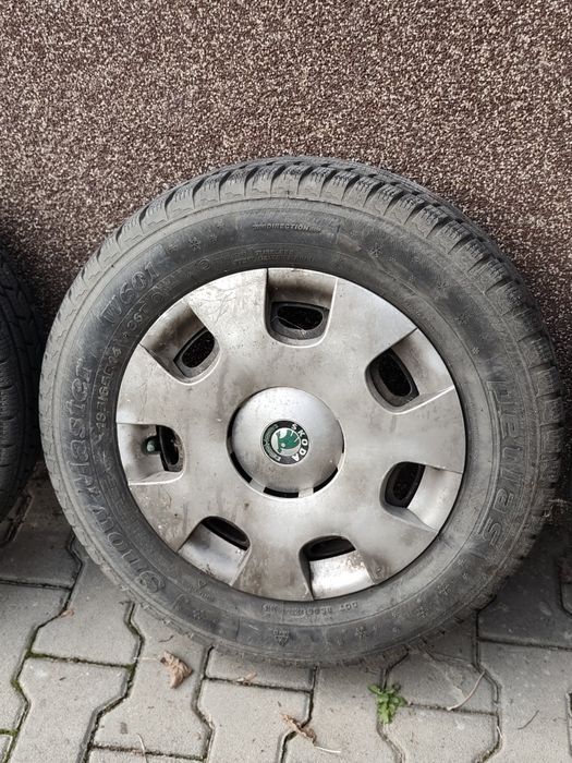 Железни джанти със зимни гуми  14 5/100