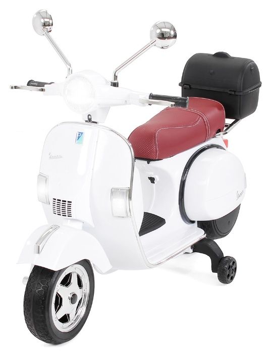 Motoretă pentru Copii, Vespa , PX150 ,12 V 7 ap, 1 Loc