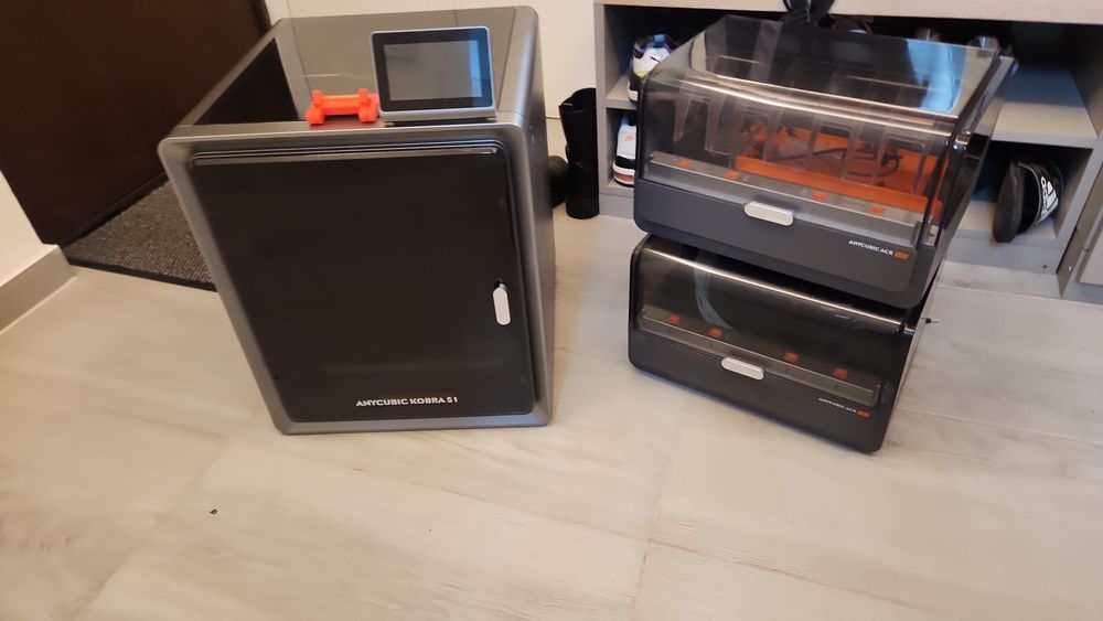 Imprimanta 3D Anycubic Kobra S1 Combo