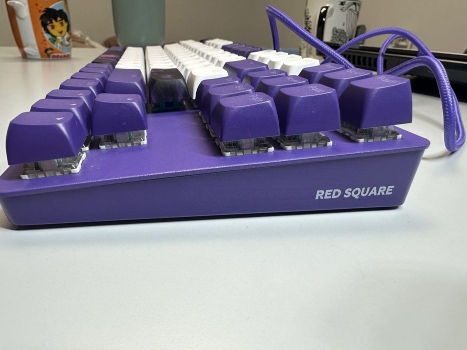 Red square keyrox tkl purple haze