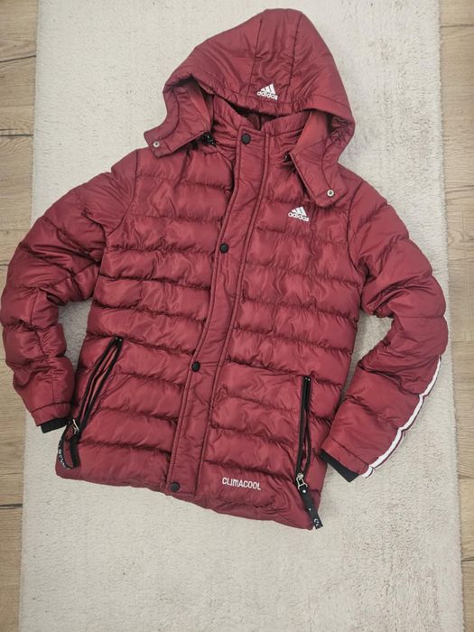Adidas червено яке