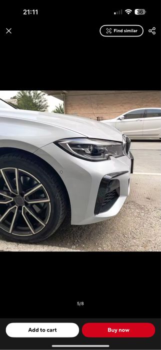 Prelungire bara fata splittere BMW G20 non facelift