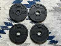 Discuri Fontă Bodybuilding 28 mm, 1 kg