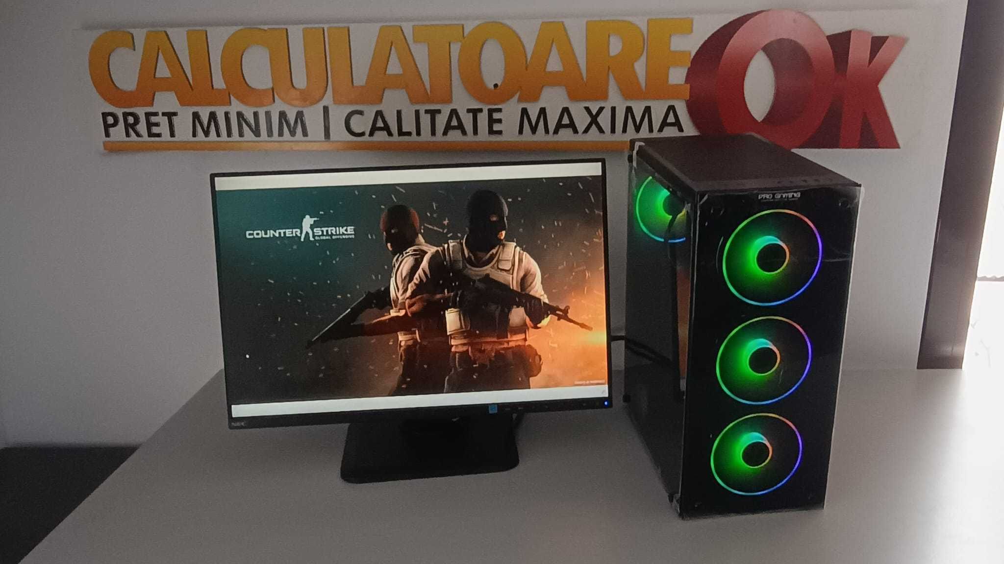 PC Gaming NOU! cu garantie I7-6700, 32GB DDR4, 500SSD Video RX 580 8GB