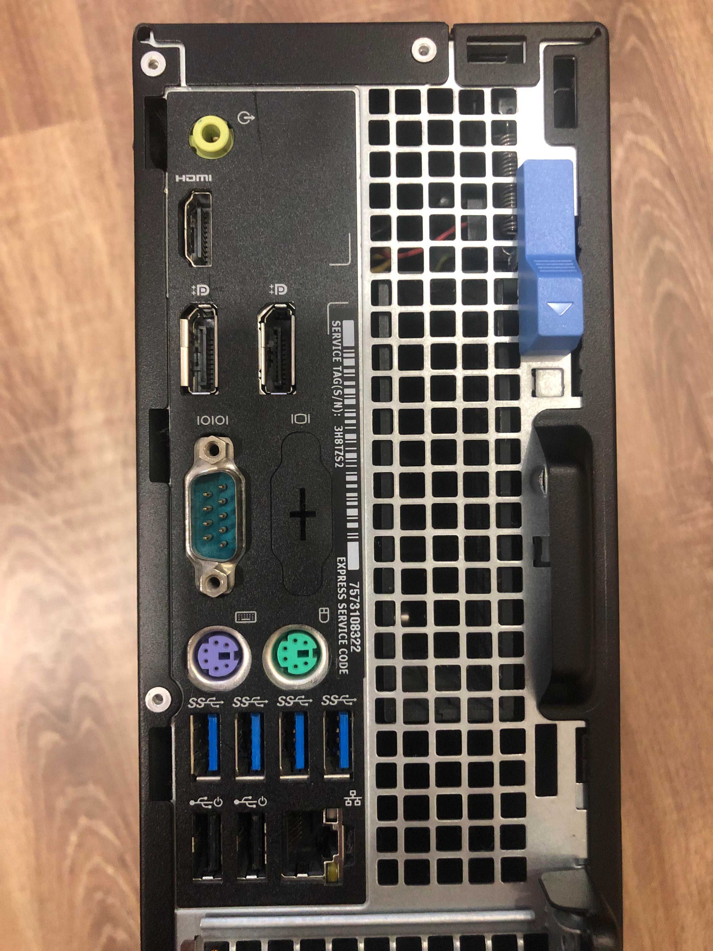 Компактен компютър DELL 7050 SFF (Intel i5-7500, 8GB DDR4, 500GB HDD)