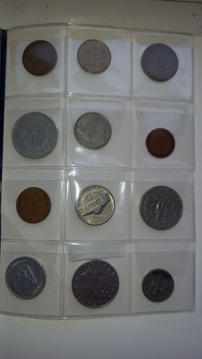 Clasor monede  fără dubluri