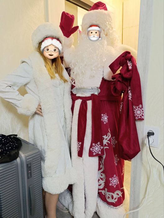 костюм дед мороз и снегурочка