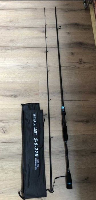 Set Lanseta spinning carbon si mulineta