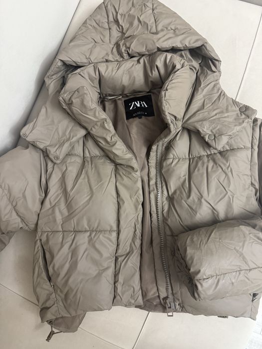 Zara пуховик женский