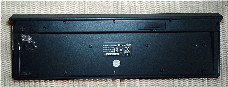 Продаю беспроводную клавиатуру defender