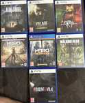Игри за PS5 и PS4 в отлично състояние с кутии.
