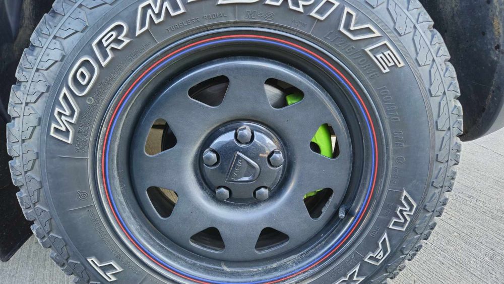 Capace Duster jante offroad negru lucios OE sau argintiu gri.