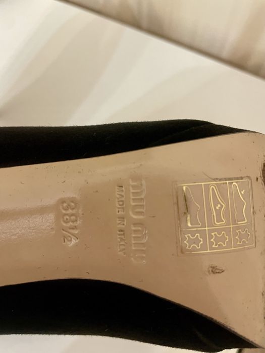 Pantofi miu miu in stare foarte buna 38,5