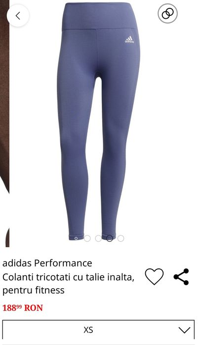 Colanți Fitness Adidas, XS
