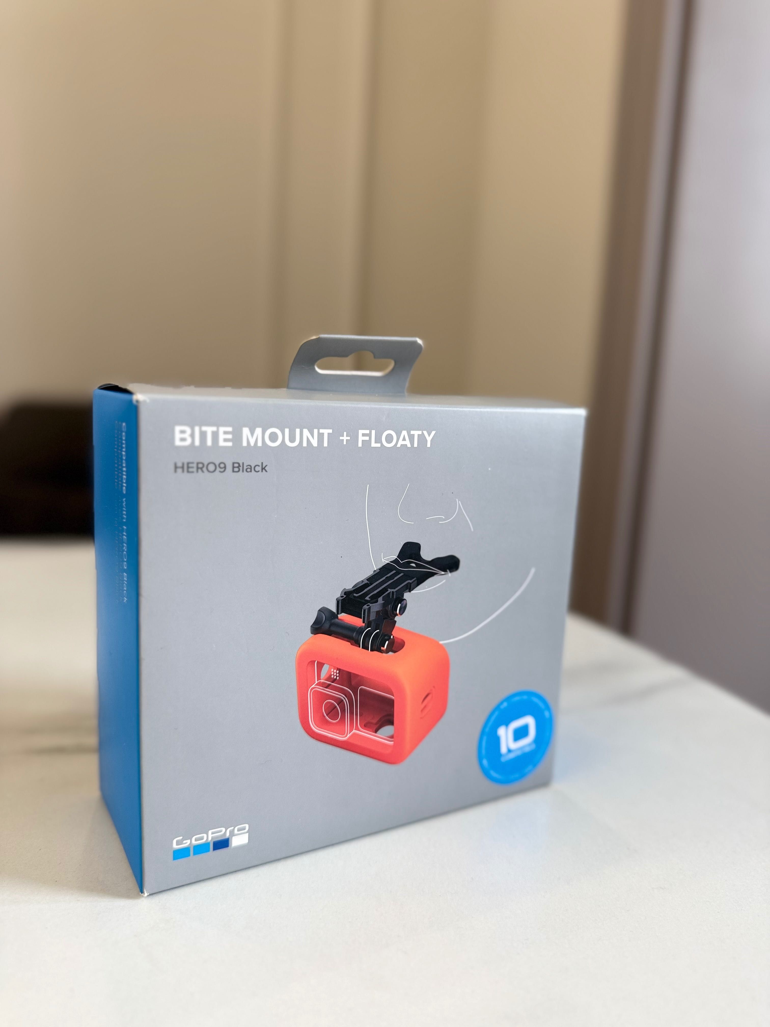 GoPro BITE MOUNT+ Floaty Hero9 Black