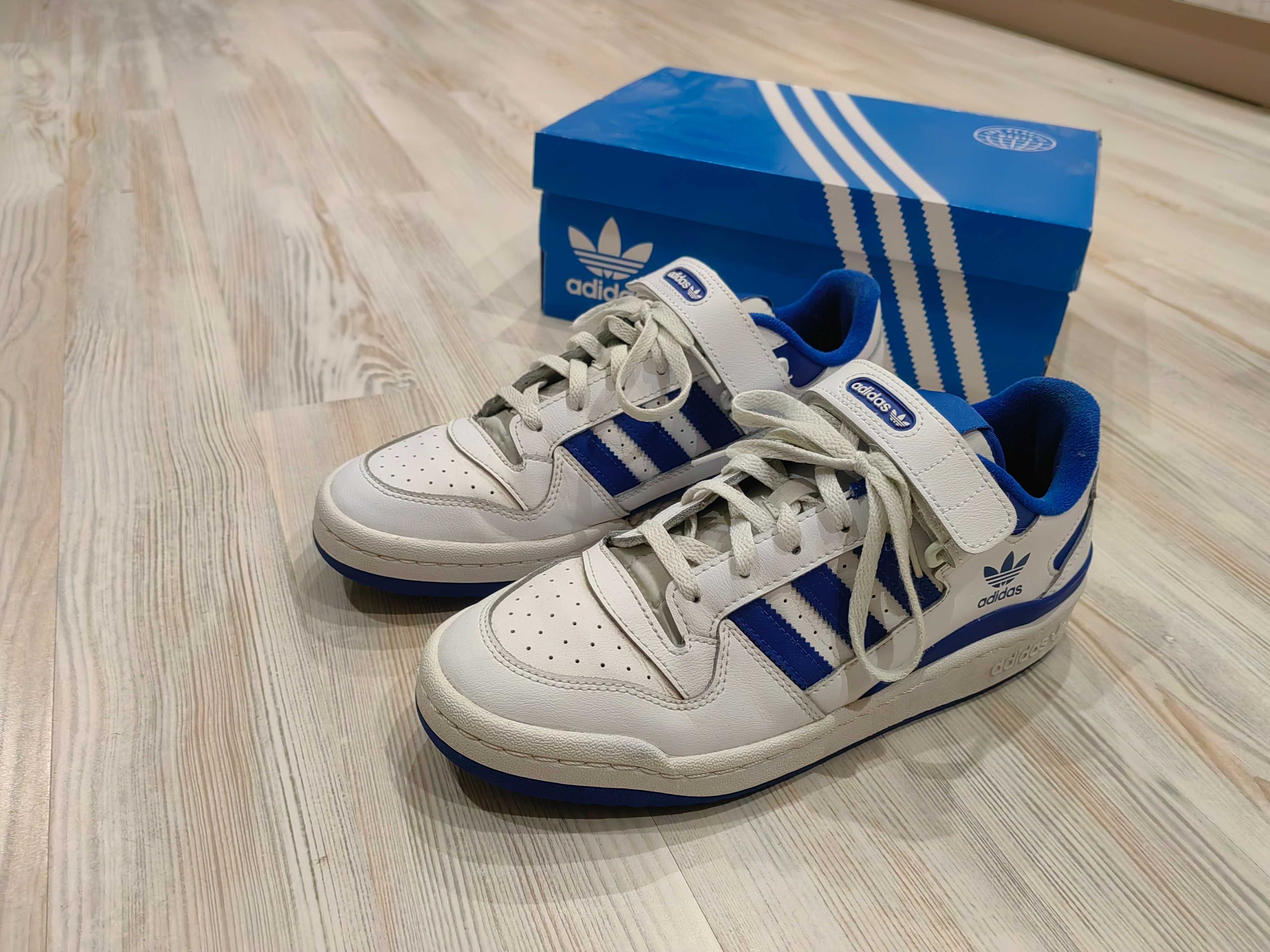 Adidas forum low blue 43 1/3