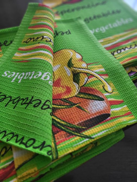 Кухонные полотенца вафельные