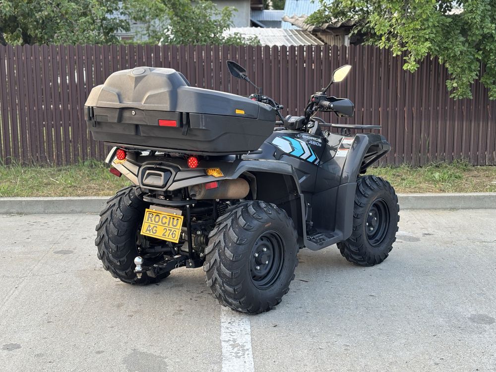 ATV Cf Moto 450s 4x4 pe Injecție T3!