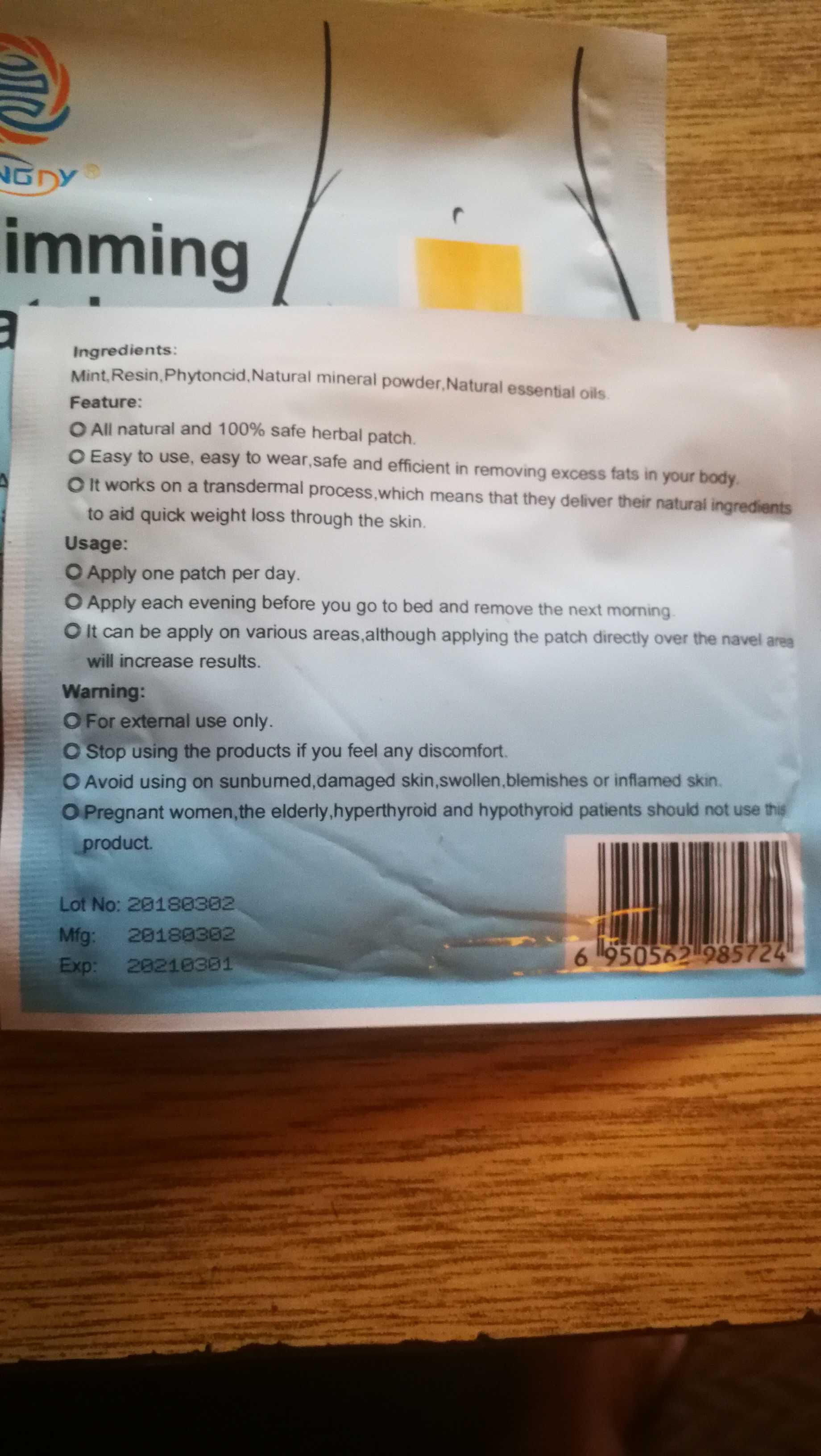 Лепенки за отслабване!! Slimming Patch!