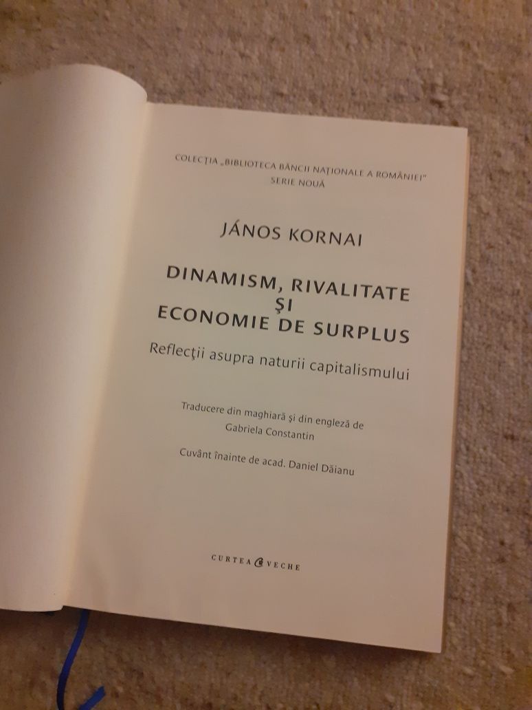 Janos Kornai, Dinamism, Rivalitate si economie de surplus