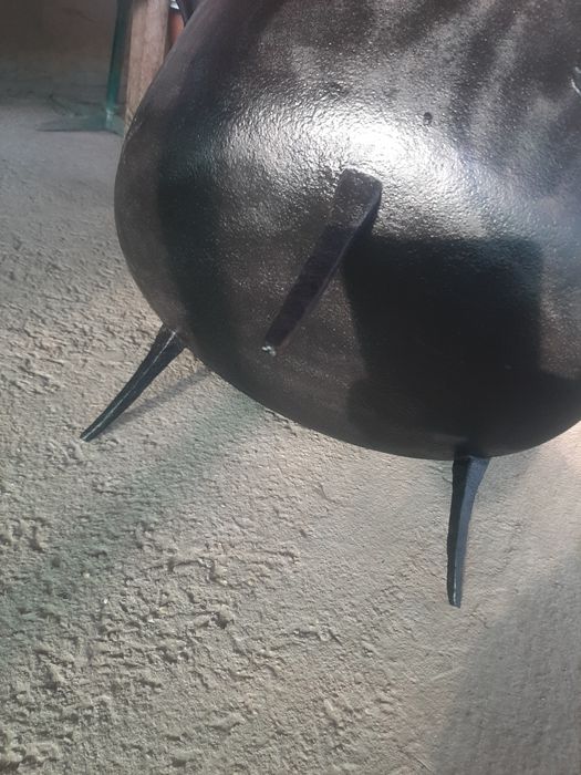 Ceaun vechi fontă tuci
