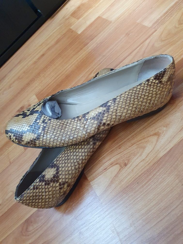 pantofi piele piton