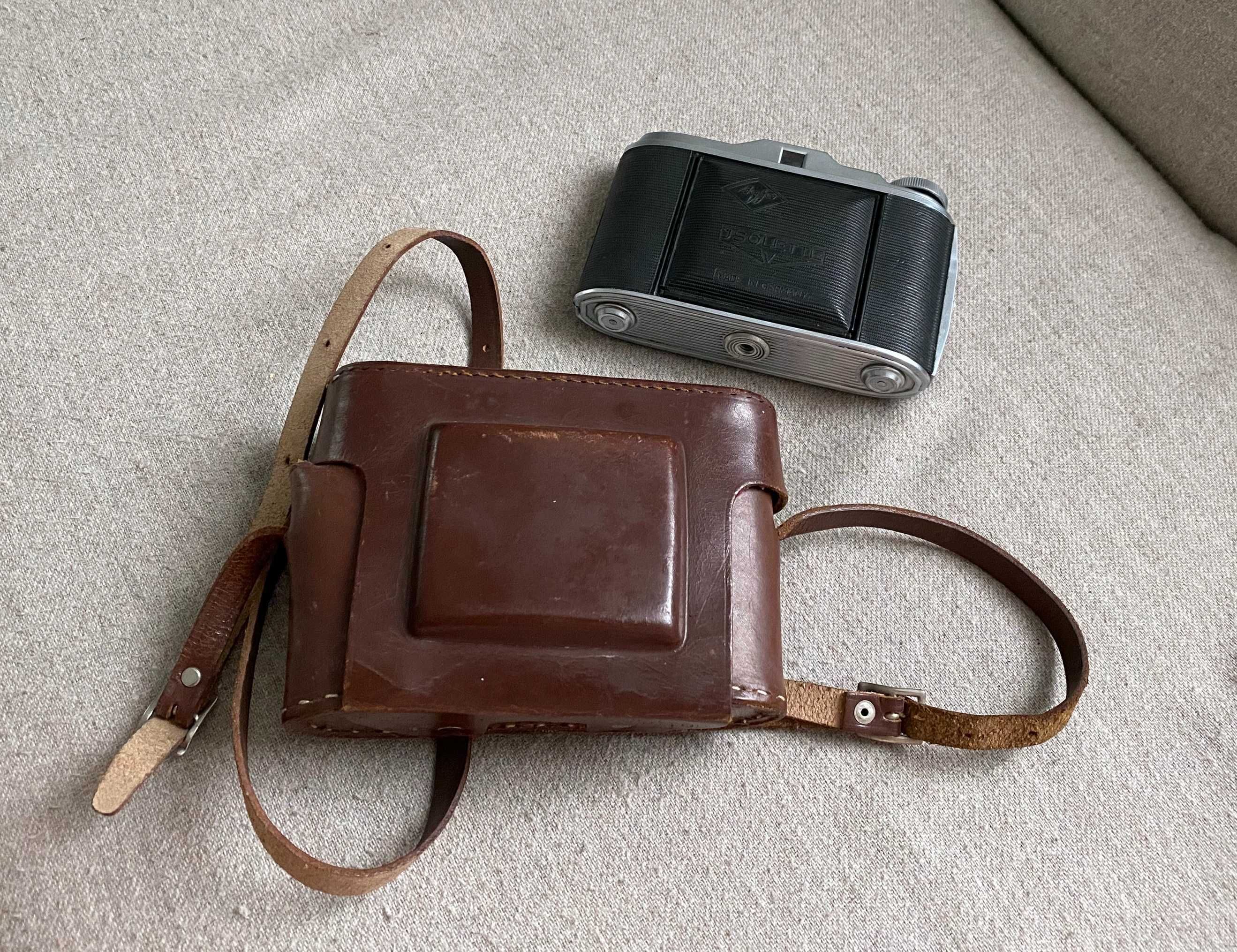 Aparat foto burduf Agfa Isolette (Jsolette) anii 30 colectie - vintage