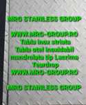 Tabla inox striata 3x1000x2000 lacrima Mandorla antiderapant aluminiu