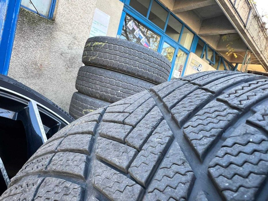 Jante 21 Audi A8 Q7 Q8 etc +Anvelope iarna 275/35/21 folosite 1 sezon