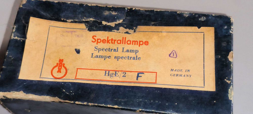 spectral lamp - lampe speciale 19 bucati