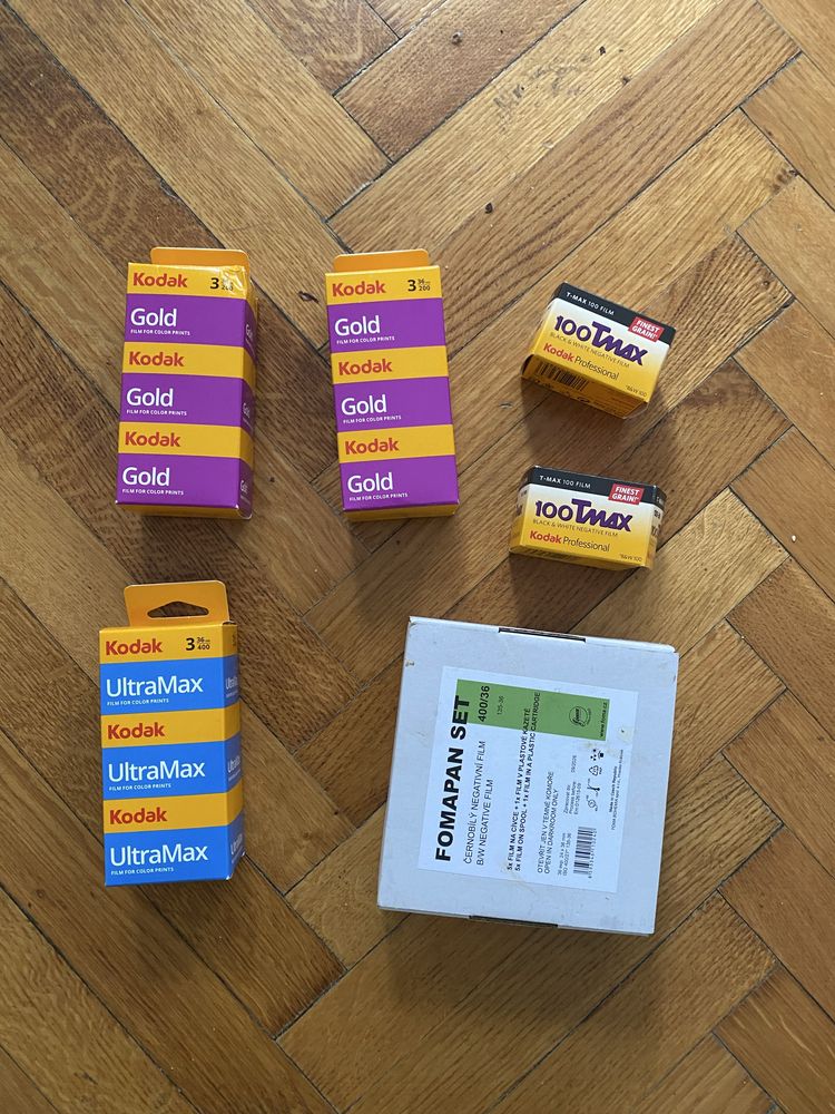 20 Rolls of 35mm film
