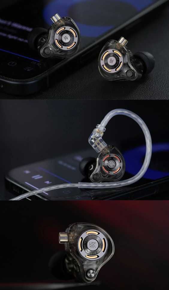 Новинка 2025 года новые запечатанные игровые наушники KZ GALE HI-FI