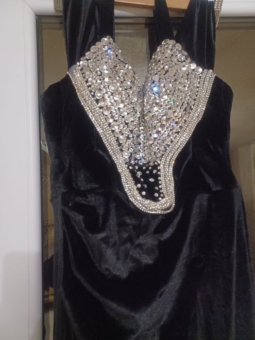 Rochie de seara de catifea