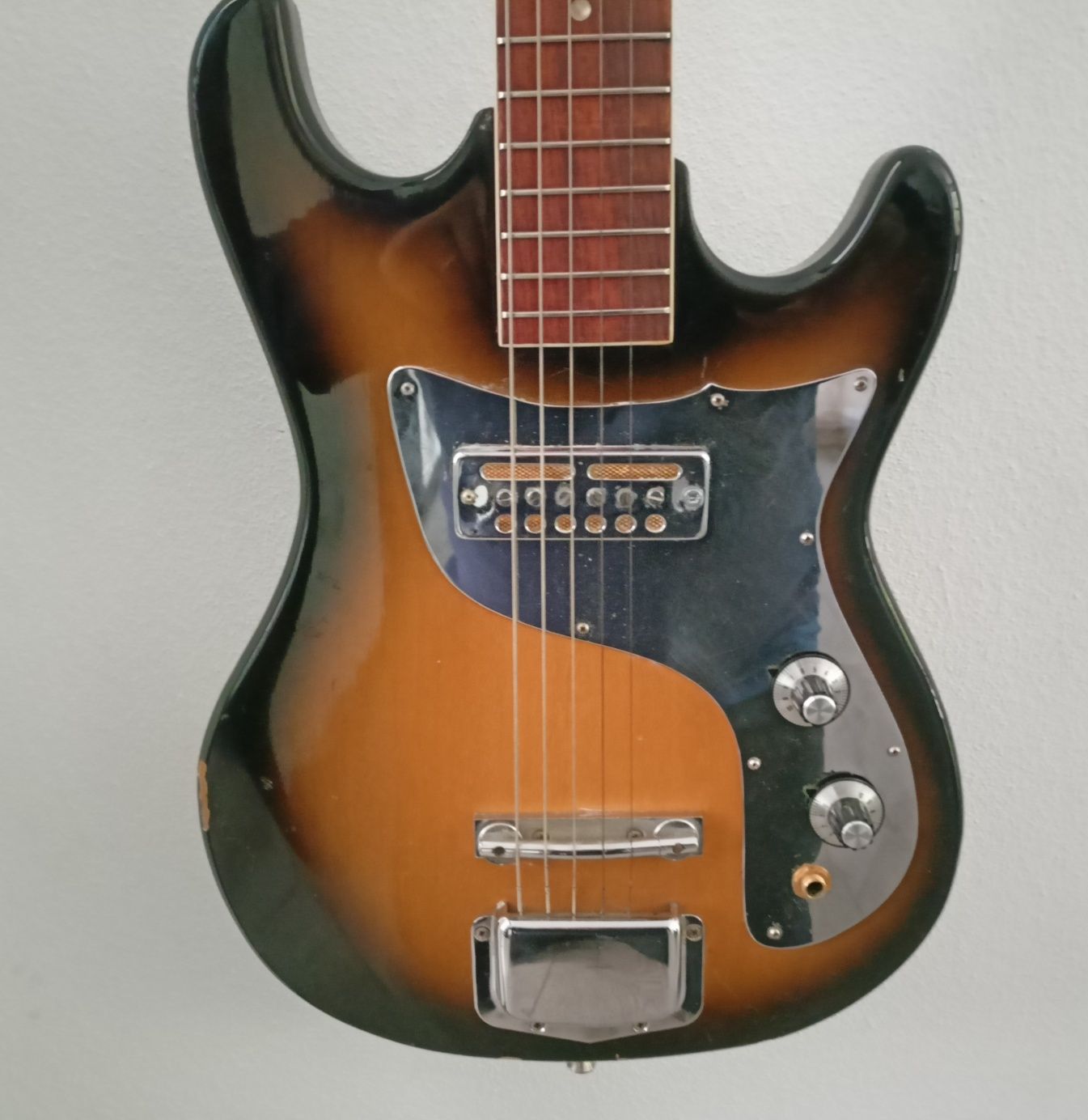 Chitara electrica vintage 1960 collectie Japan,Teisco, Decca DMI 199,